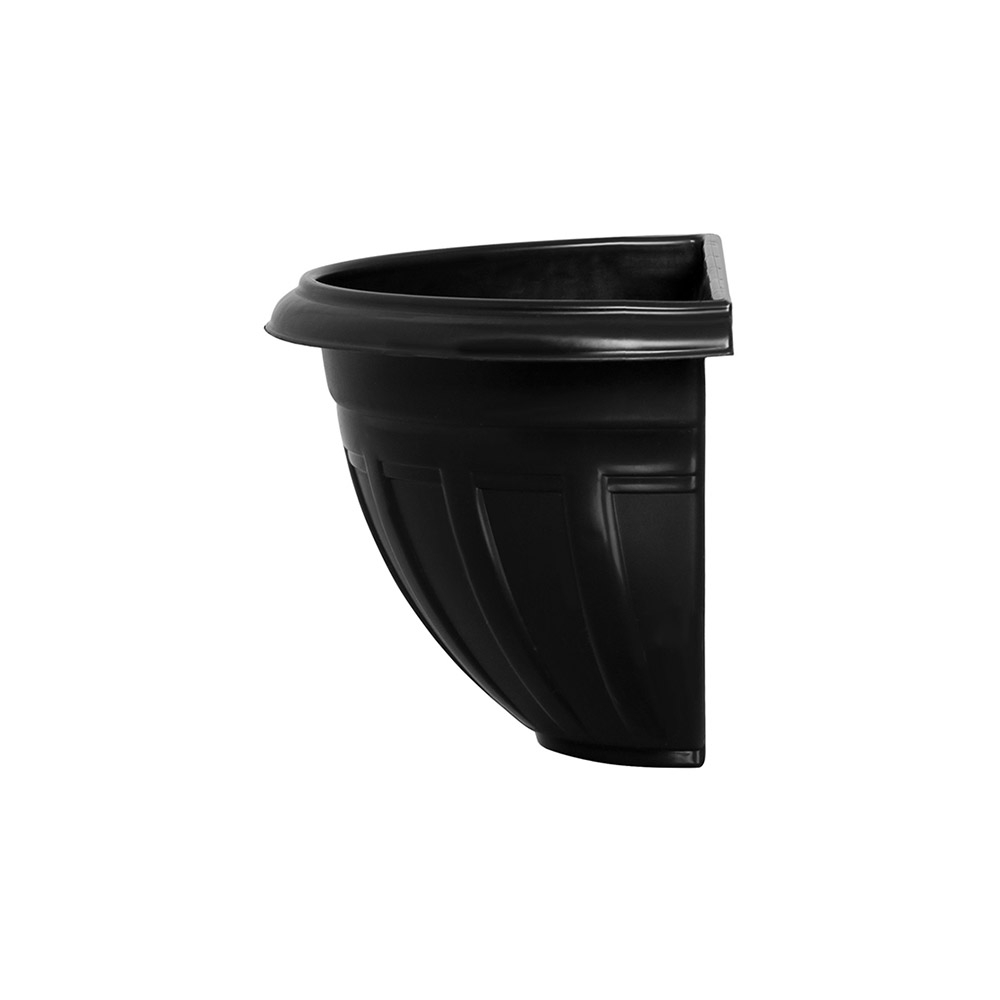 VASO PAREDE FLORENCA 1,7L 9500 PRETO RISCHIOTO