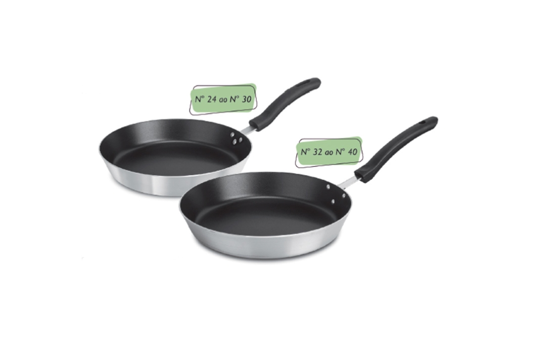 FRIGIDEIRA HOTEL ANTIADERENTE N.40 MESTRE CHEF C/BAQUELITE ABC