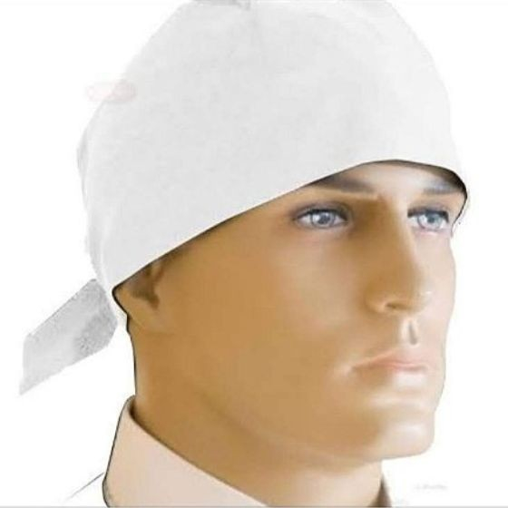 BANDANA BRANCA REF.BD01 RS