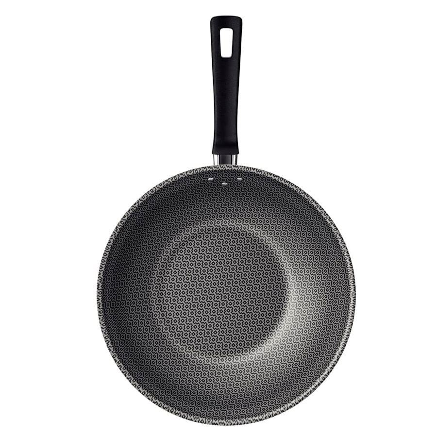 WOK N.28 TEFLON LORETO VERM REF.728 TRAMONTINA