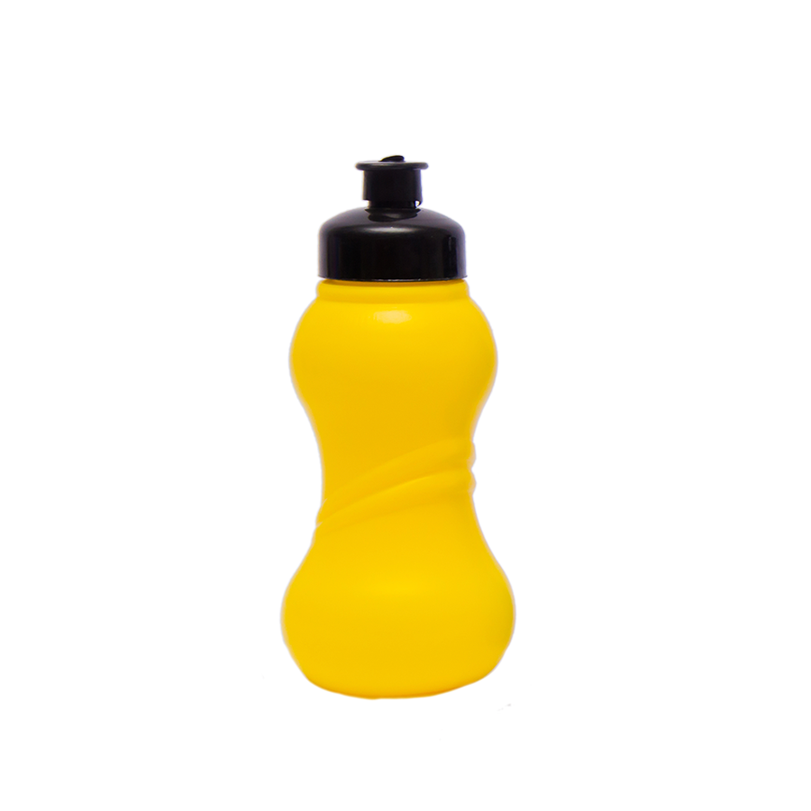 GARRAFA PLAST 350ML SQUEEZE COLOR/INCOL MILPLASTIC