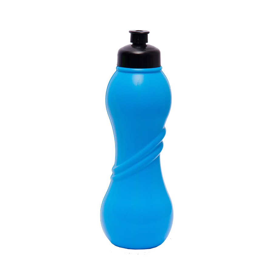 GARRAFA PLAST 600ML SQUEEZE COLOR MILPLASTIC