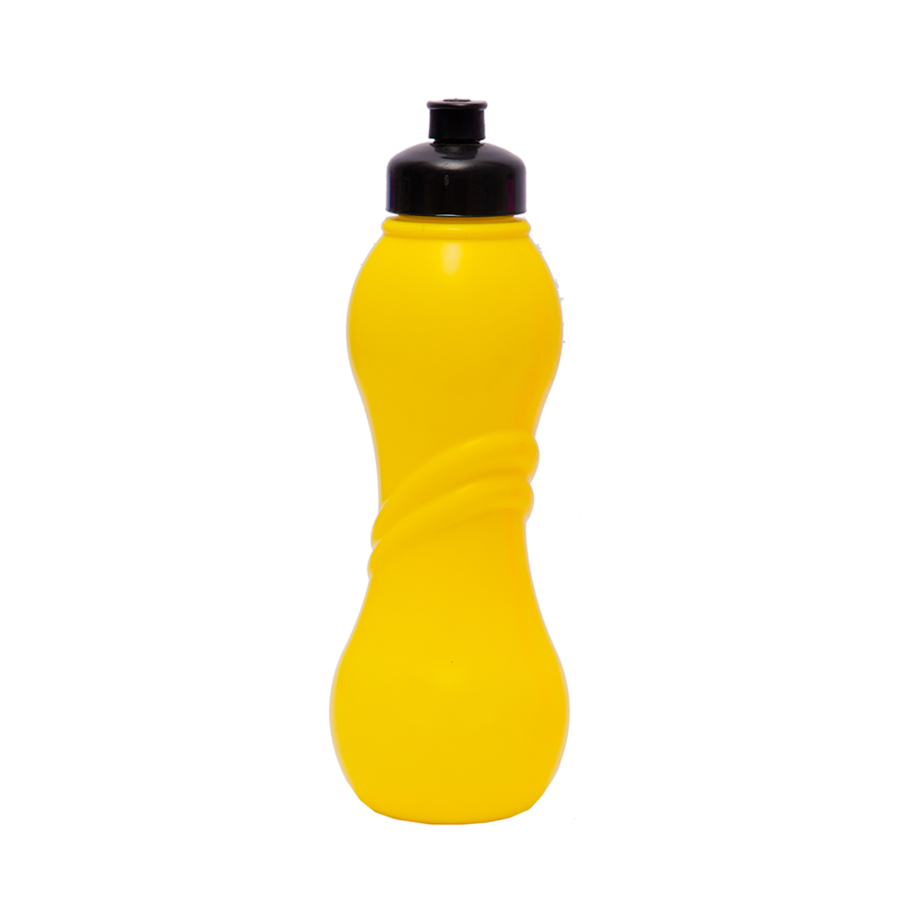 GARRAFA PLAST 600ML SQUEEZE COLOR MILPLASTIC