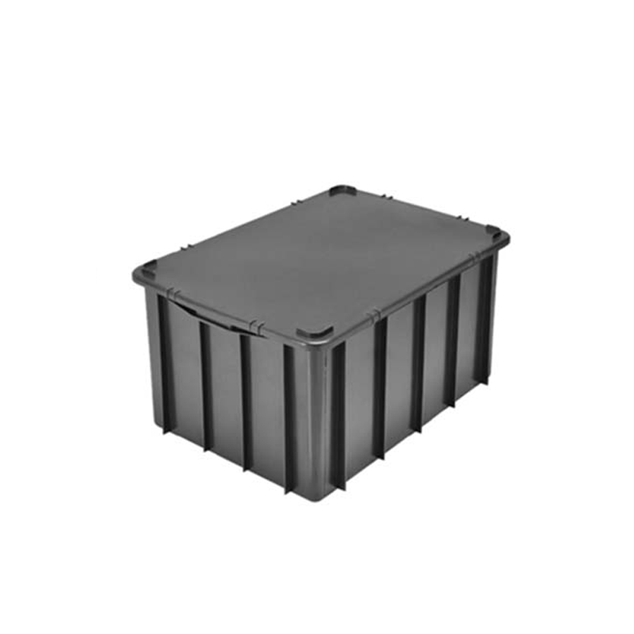 CAIXA 61LTS ORGANIZADORA 61X39 PRETA LAR PLASTICOS