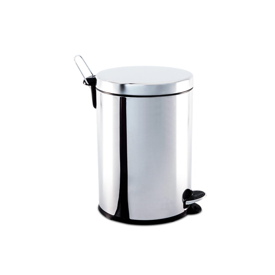 LIXEIRA 05LTS C/PEDAL INOX BRINOX