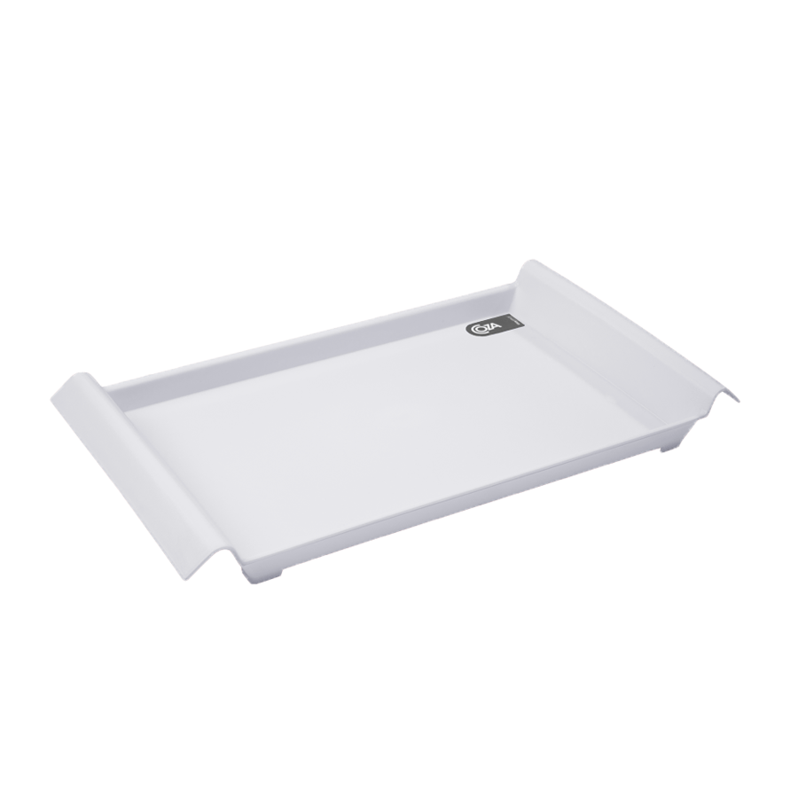 BANDEJA PLASTICA 34X9 CASUAL BRANCA COZA