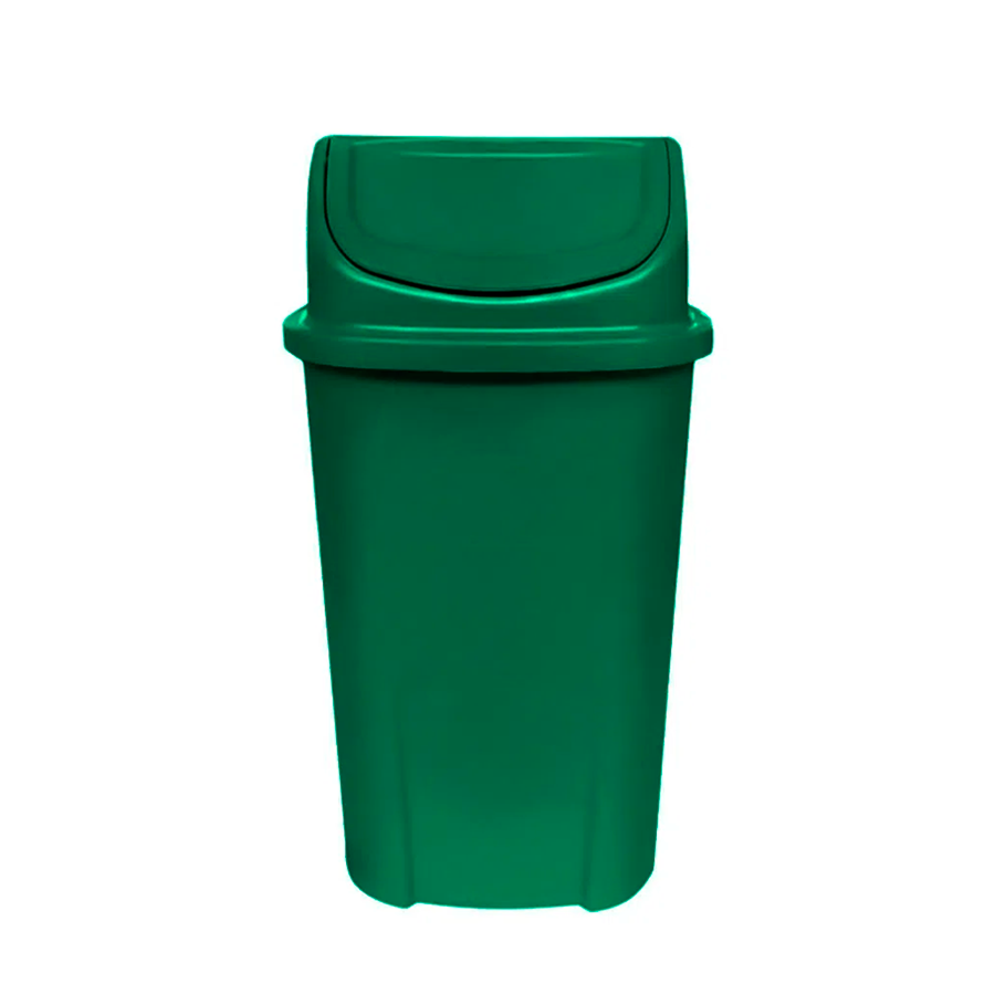 LIXEIRA BASCULANTE 60LTS VERDE LAR PLASTICOS