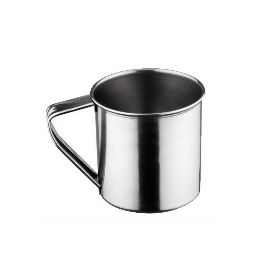 CANECA INOX 300ML C/ALCA 8CM REF.GP064 GP INOX