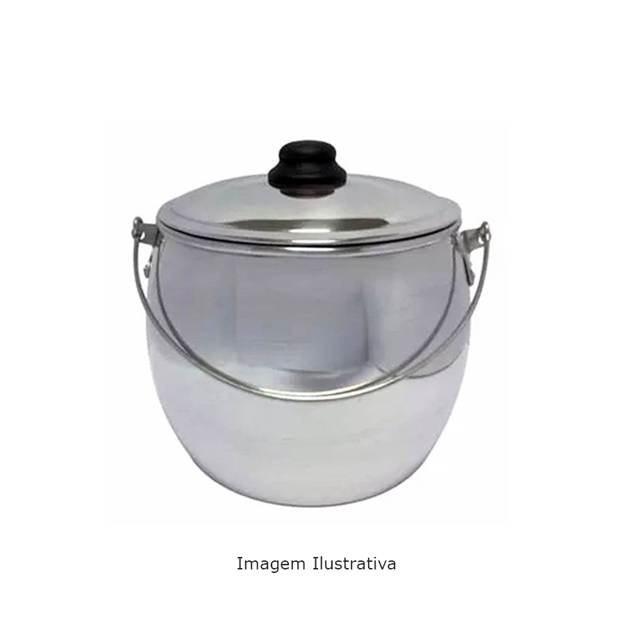 CALDEIRAO ALUM BOJUDO N.22 POLIDO JR