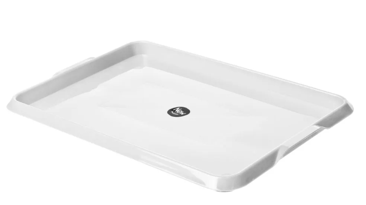 BANDEJA PLASTICA PLUS BRANCA MILPLASTIC