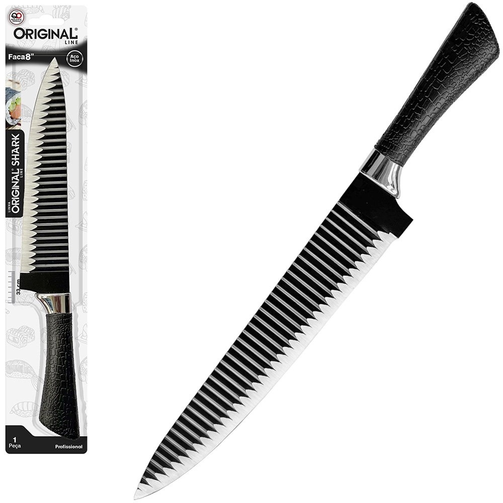 FACA INOX N.08 SHARK REF.SL0315 ORIGINAL