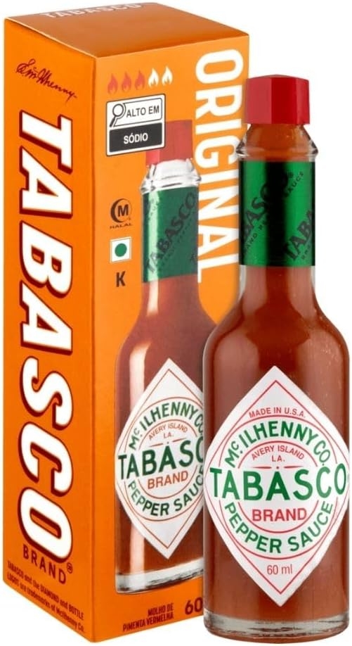 MOLHO DE PIMENTA 60ML ORIGINAL TABASCO
