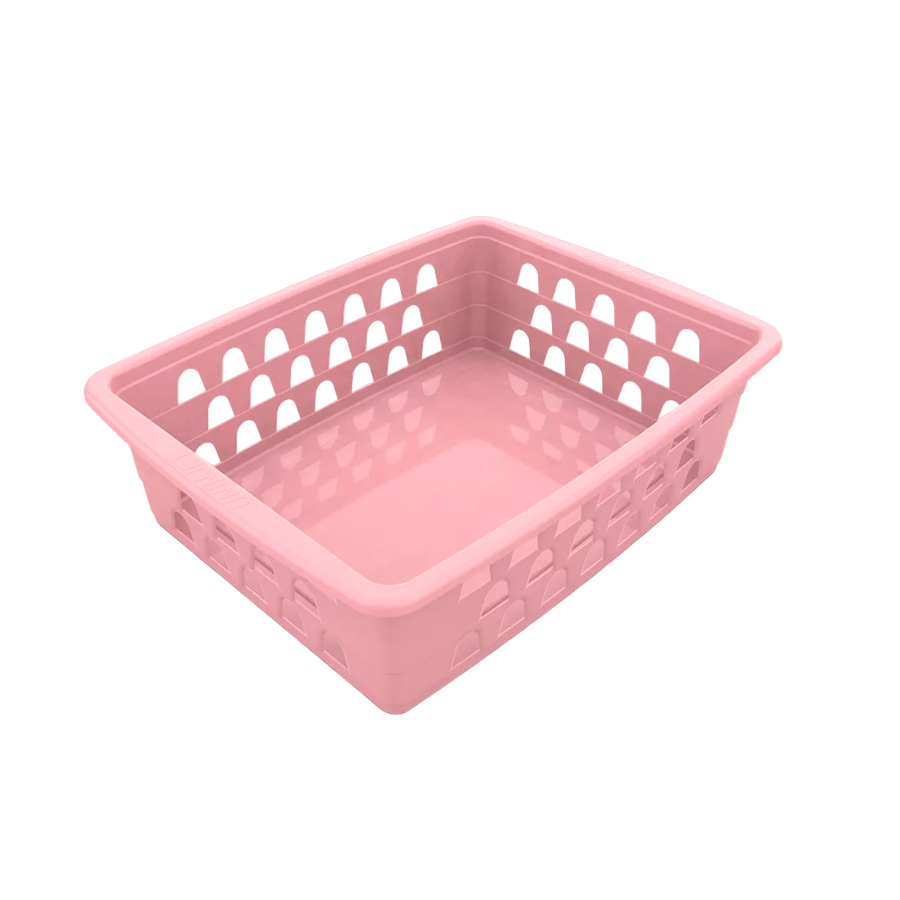 CESTO RET PLAST MED ROSA REF.1035 UNINJET