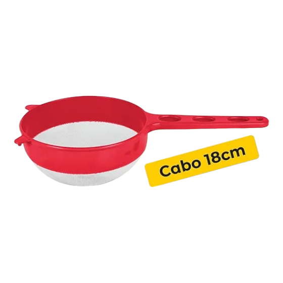 COADOR PLASTICO 18CM COM CABO REF.725 LUMAR