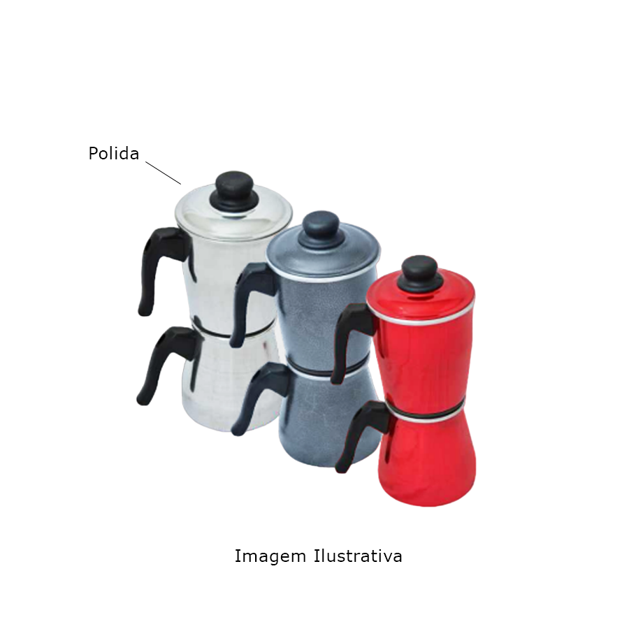 CAFETEIRA ALUM 3,4LTS POLIDA DUSERTAO