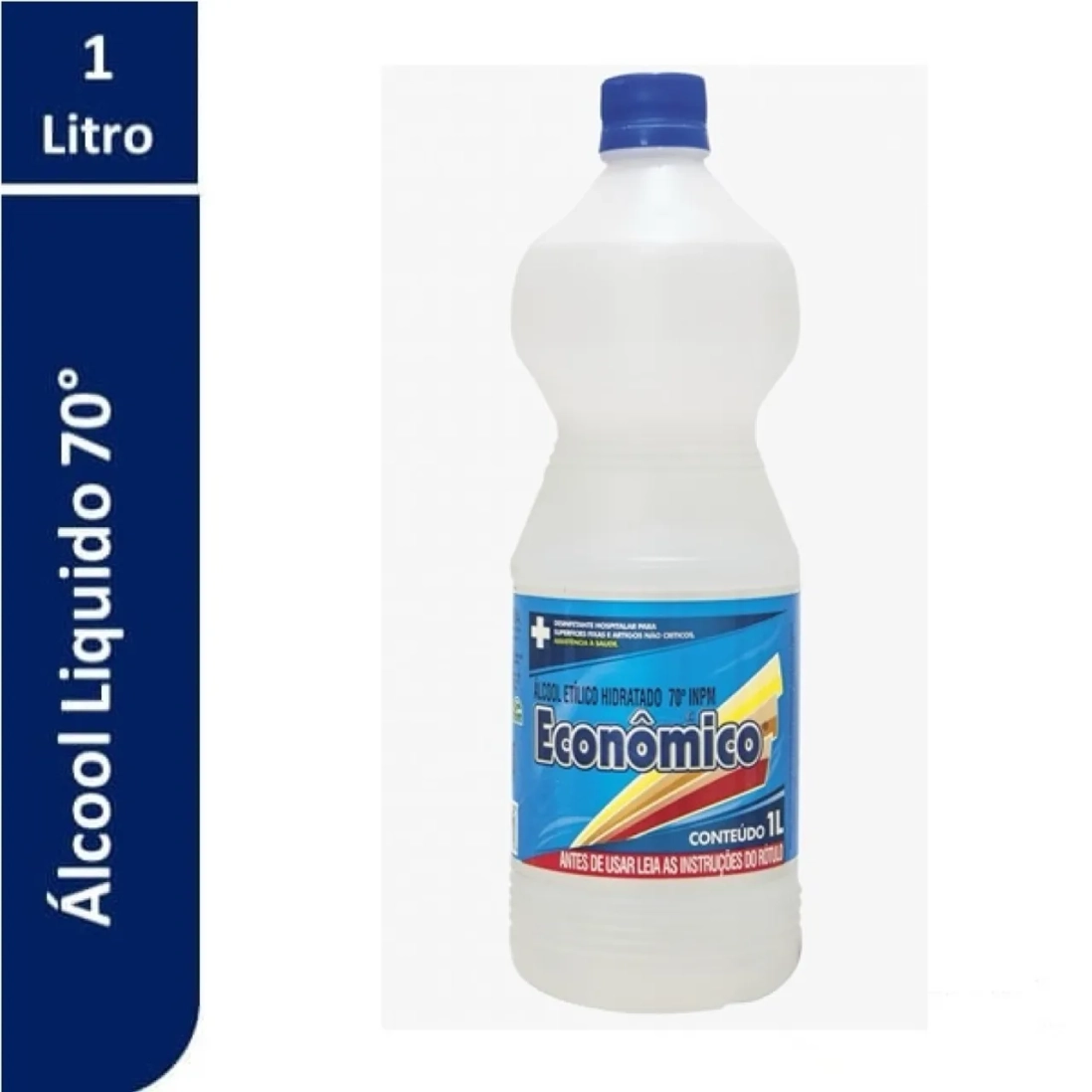 ALCOOL 70 LIQUIDO 1LT ECONOMICO