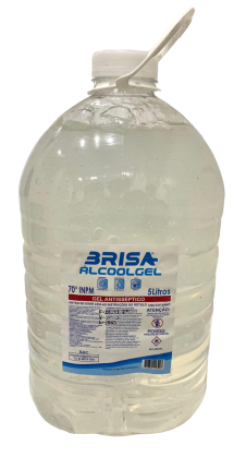 ALCOOL 70 GEL 4,5KG BRISA