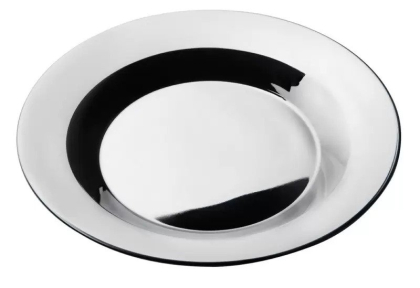 PRATO INOX 22CM FUNDO REF.NM009 NM