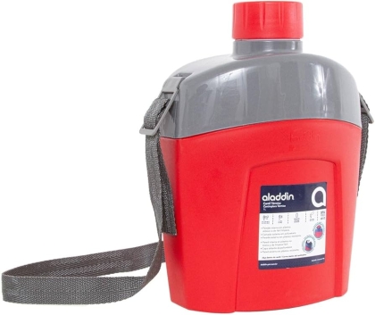 CANTIL TERMICO 1LTS VERMELHO REF.403 ALADDIN
